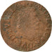 Münze, Frankreich, Ardennes, Fréd-Maurice de La Tour, Double Tournois, 1642