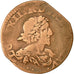 Moneta, Francia, Louis XIII, Double Tournois, 1639, Vallée du Rhône, MB, Rame