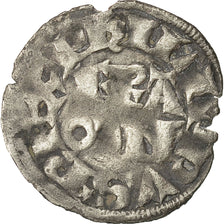 Monnaie, France, Philippe II, Denier Parisis, Paris, TB, Argent, Duplessy:164
