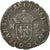 Moneda, Francia, Henri IV, Douzain, 1595, Limoges, BC+, Vellón, Sombart:4420