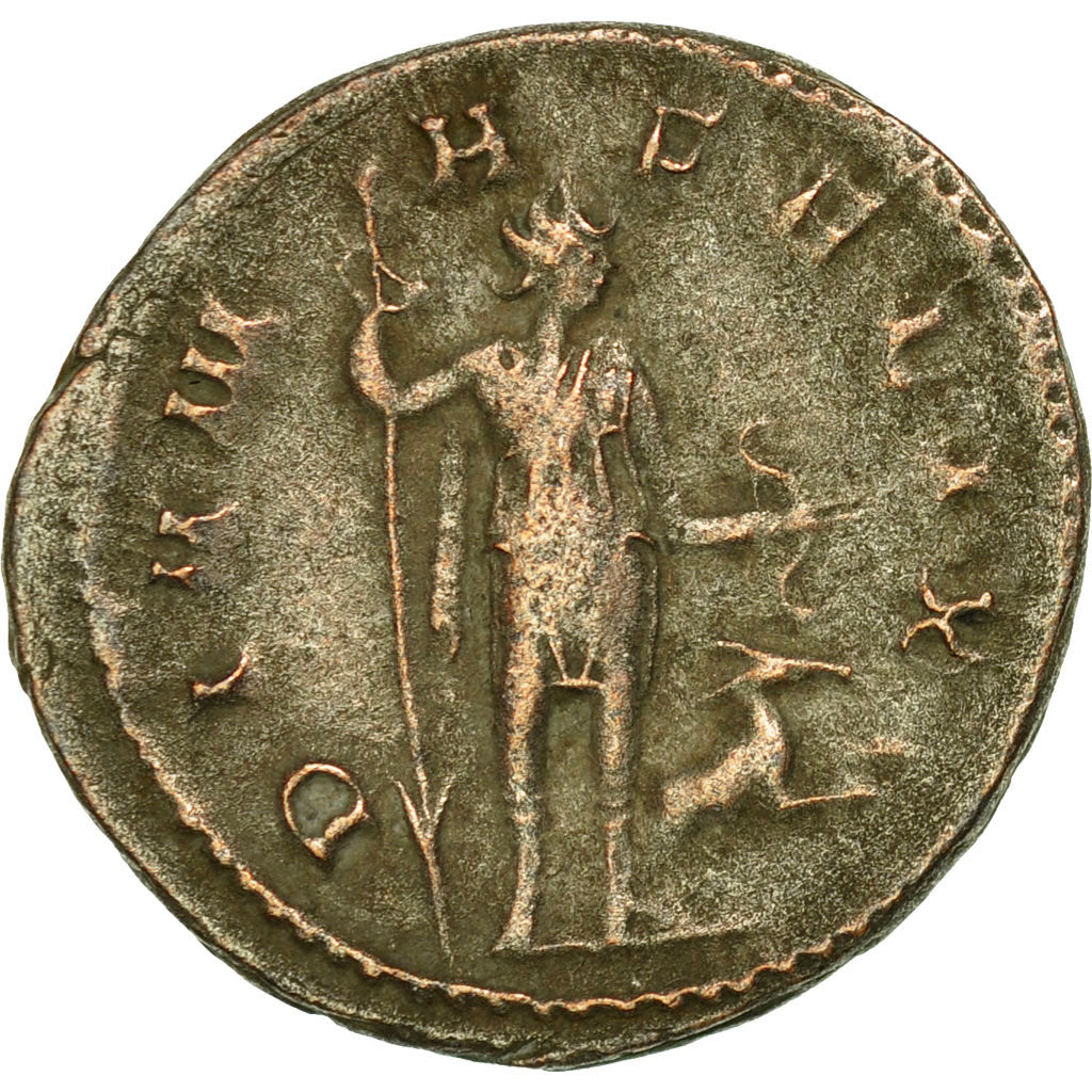 Moneta, Gallienus, Antoninianus, AD 260-268, Milan, BB, Biglione, RIC:473
