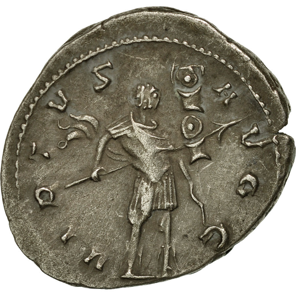 Moneta, Gallienus, Antoninianus, 258-259, Trier or Cologne, BB+, Biglione