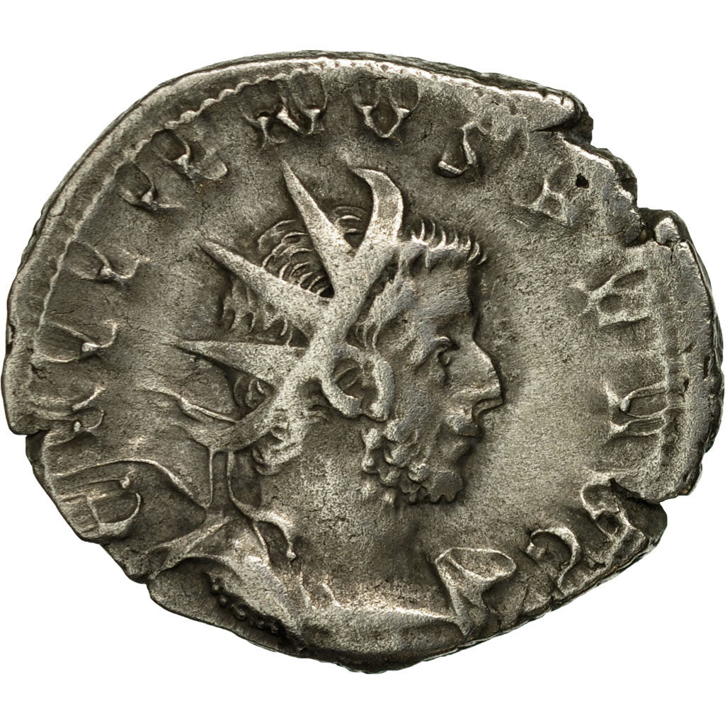 Moneta, Gallienus, Antoninianus, 258-259, Trier or Cologne, BB, Biglione, RIC:18