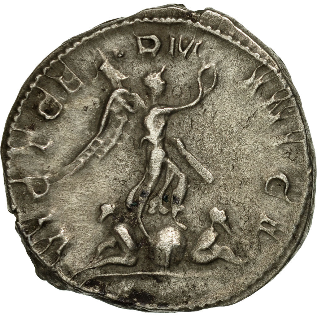 Coin, Gallienus, Antoninianus, 258-259, Trier or Cologne, AU(50-53), Billon