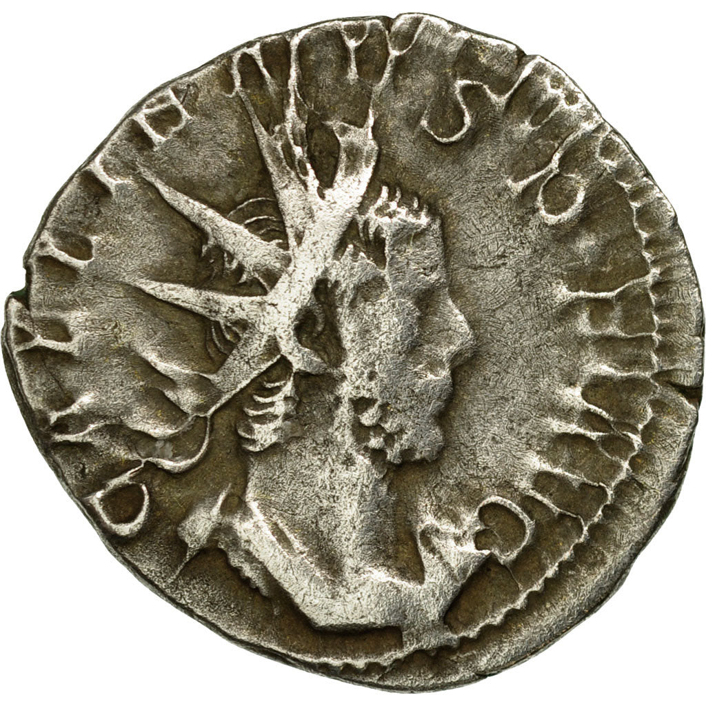 Moneta, Gallienus, Antoninianus, 258-259, Trier or Cologne, BB, Biglione, RIC:8