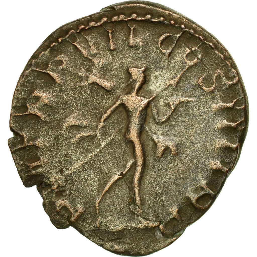 Moneda, Gallienus, Antoninianus, 258-259, Trier or Cologne, MBC, Vellón, RIC:8