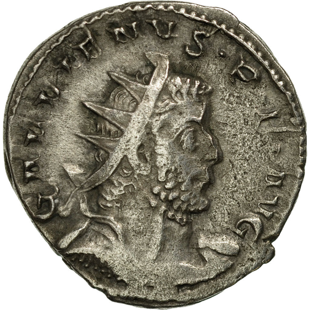 Coin, Gallienus, Antoninianus, 258-259, Trier or Cologne, AU(50-53), Billon