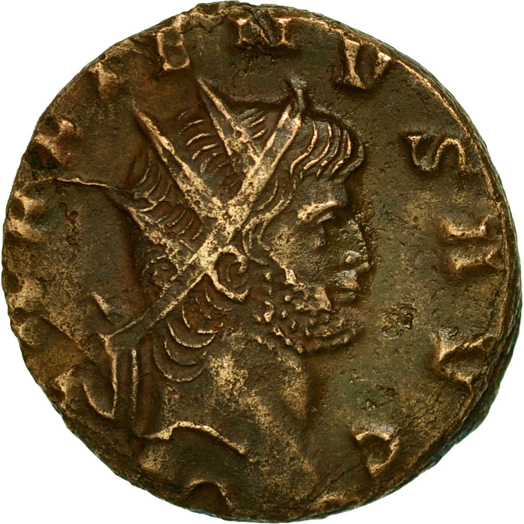 Moneda, Gallienus, Antoninianus, AD 260-268, Rome, MBC+, Vellón, RIC:297