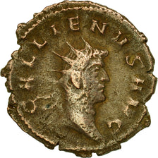Coin, Gallienus, Antoninianus, AD 260-268, Milan, EF(40-45), Billon, RIC:468
