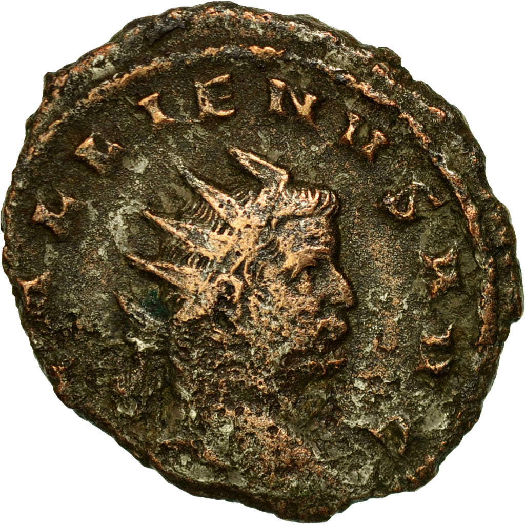 Moneta, Gallienus, Antoninianus, AD 260-268, Rome, MB+, Biglione, RIC:221