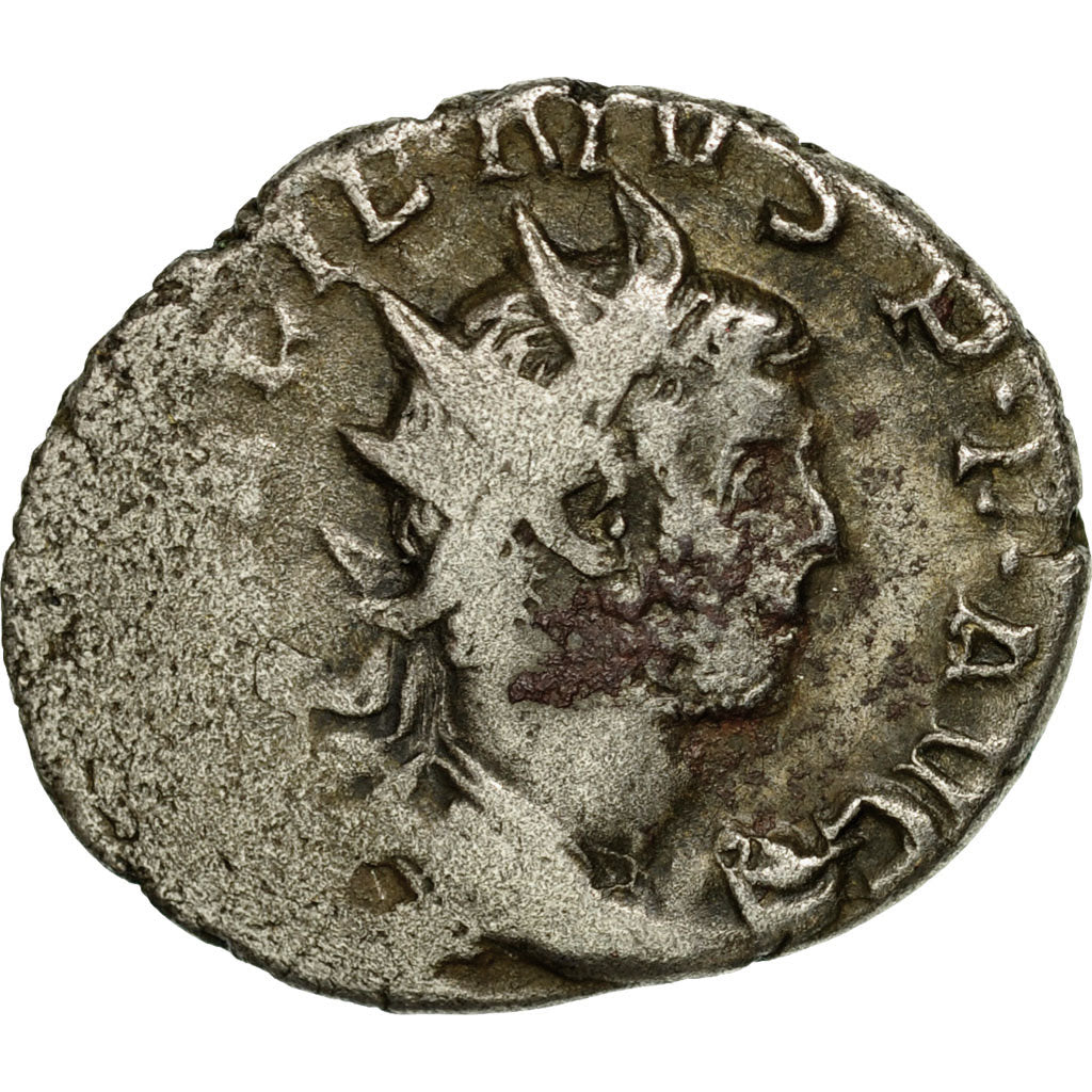 Coin, Gallienus, Antoninianus, 258-259, Trier or Cologne, VF(30-35), Billon