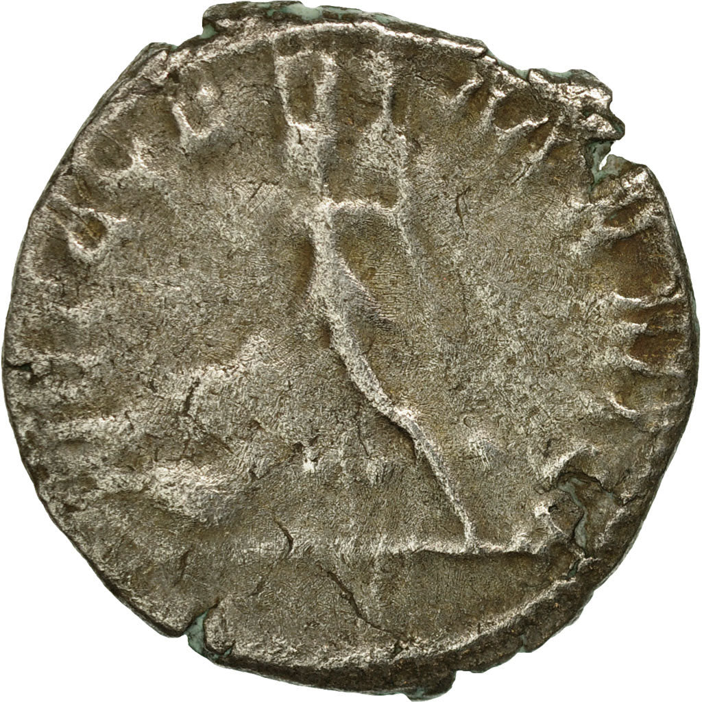 Moneda, Gallienus, Antoninianus, 258-259, Trier or Cologne, MBC, Vellón, RIC:45