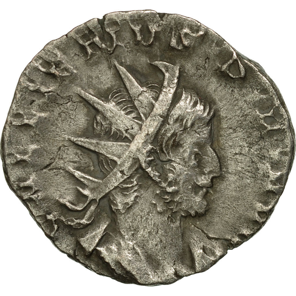 Coin, Gallienus, Antoninianus, 258-259, Trier or Cologne, AU(50-53), Billon
