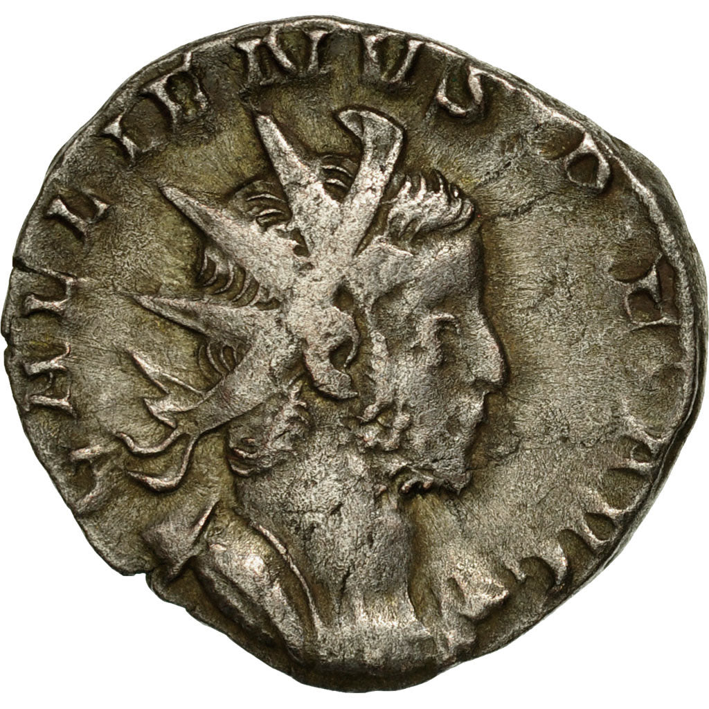 Coin, Gallienus, Antoninianus, 258-259, Trier or Cologne, EF(40-45), Billon