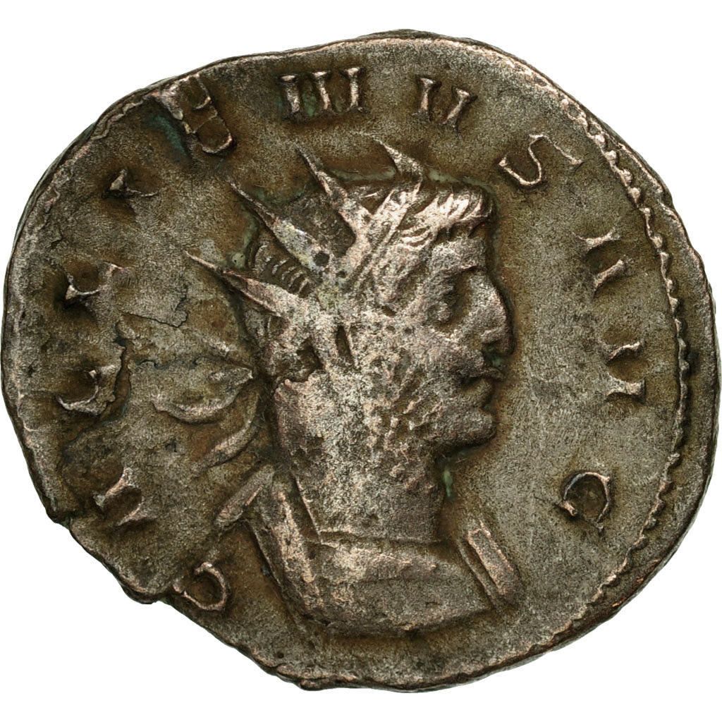 Coin, Gallienus, Antoninianus, AD 260-268, Milan, EF(40-45), Billon, RIC:489