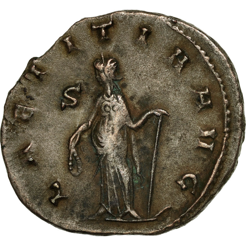 Coin, Gallienus, Antoninianus, AD 260-268, Milan, EF(40-45), Billon, RIC:489