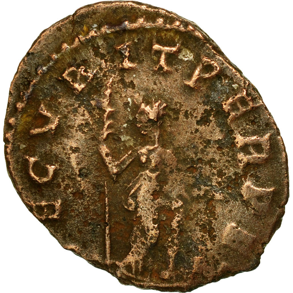Coin, Gallienus, Antoninianus, AD 260-268, Milan, VF(20-25), Billon, RIC:516