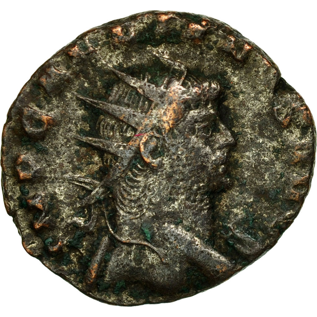 Monnaie, Gallien, Antoninien, AD 260-268, Milan, TTB, Billon, RIC:511b