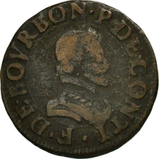 Münze, Frankreich, CHATEAU-RENAUD, François de Bourbon, Double Tournois