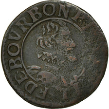 Coin, France, CHATEAU-RENAUD, François de Bourbon, Double Tournois, EF(40-45)