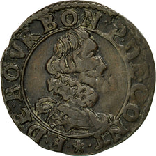 Münze, Frankreich, CHATEAU-RENAUD, François de Bourbon, Double Tournois, SS