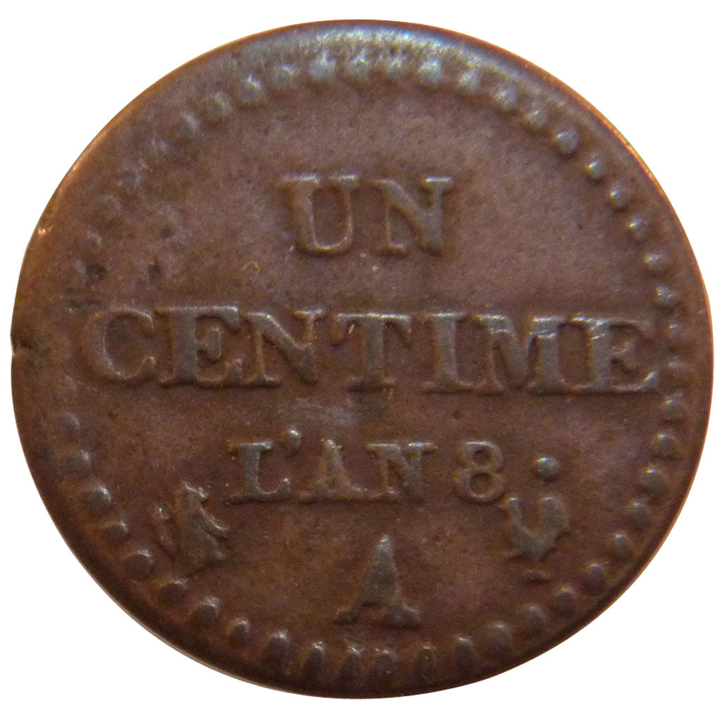 Consulat, 1 Centime Dupré