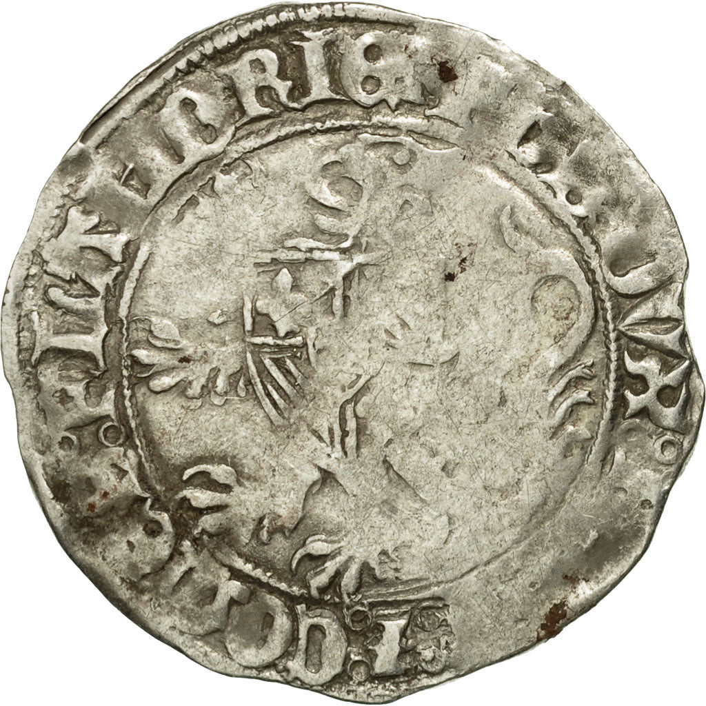 Münze, Frankreich, Flanders, Double Gros, S+, Silber, Boudeau:2260