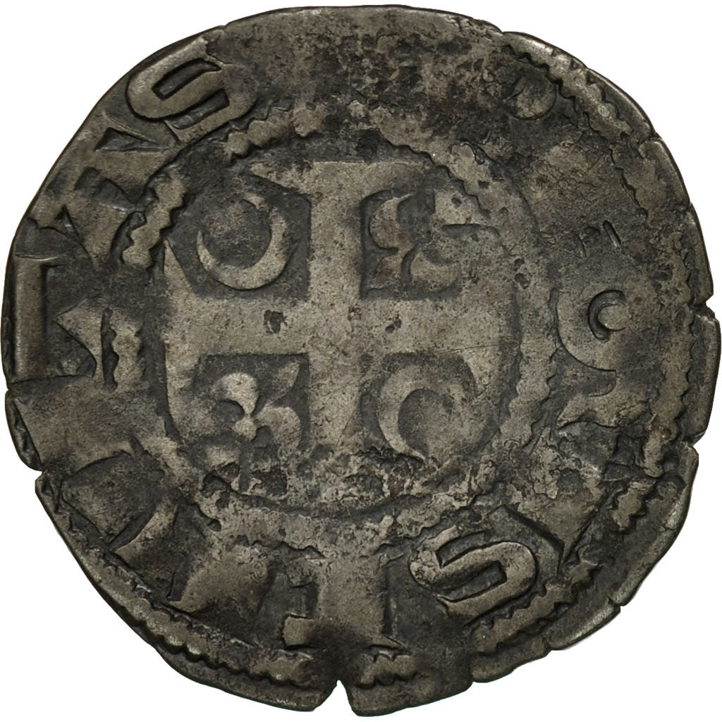 Monnaie, France, Champagne, Albéric de Hautvillers, Denier, Reims, TB+, Argent