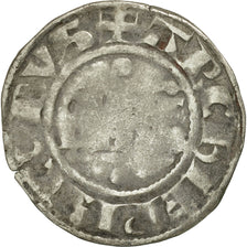Moneta, Francia, Champagne, Guillaume I, Denarius, Reims, B+, Argento