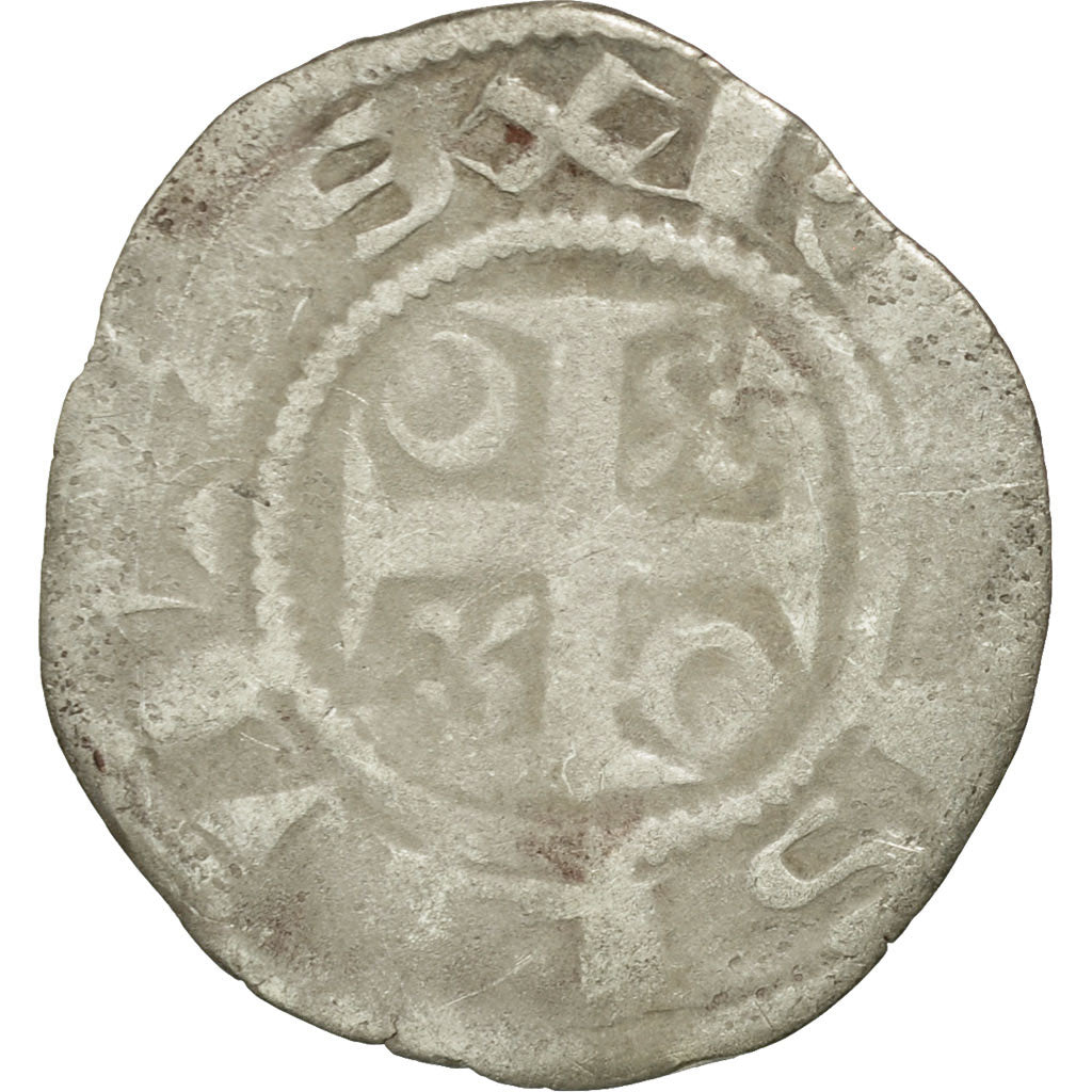Munten, Frankrijk, Champagne, Albéric de Hautvillers, Denarius, Reims, FR