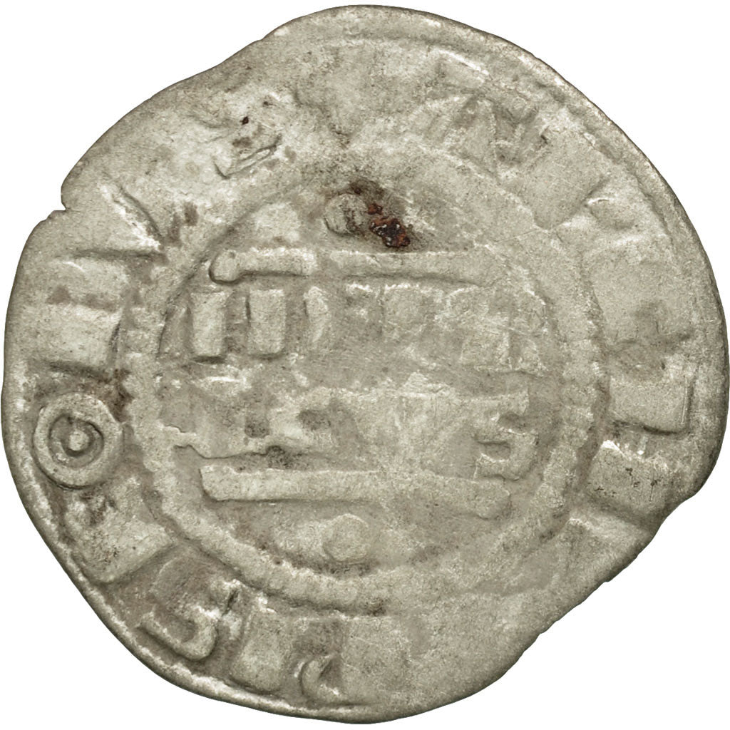 Monnaie, France, Champagne, Henri II, Denier, Reims, TB, Argent, Boudeau:1797