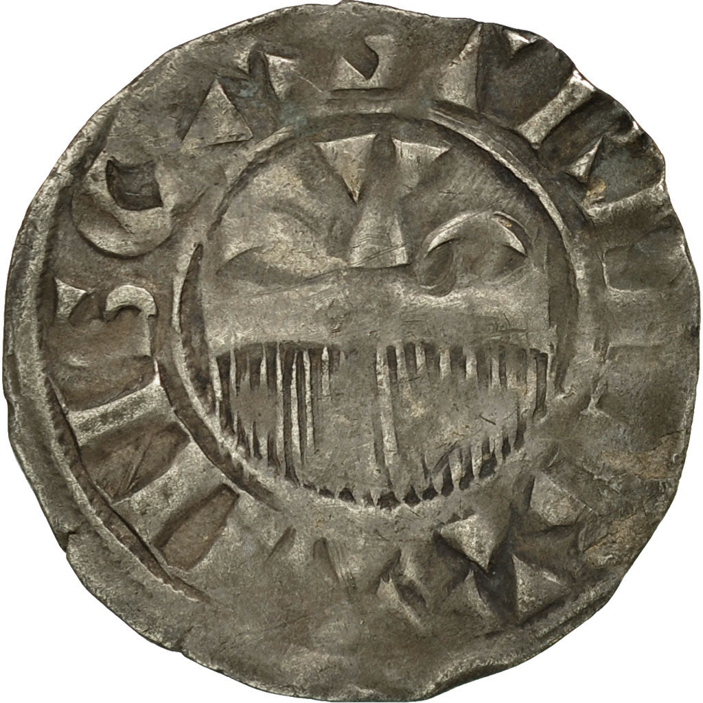 Coin, France, Champagne, Henri Ier, Denarius, Provins, EF(40-45), Silver