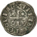 Monnaie, France, Champagne, Henri II, Denier, Provins, TB+, Argent, Boudeau:1762