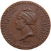 FRANCE, Dupré, 1 Centime, 1848, Paris, AU(50-53), Bronze, Gadoury #84, 2.00