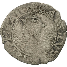 Münze, Frankreich, Franche-Comté, 1/2 Carolus, 1546, Besançon, S+, Silber