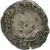 Monnaie, France, Franche-Comté, 1/2 Carolus, 1595, Besançon, TB+, Argent