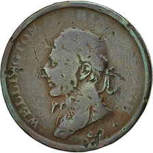 Moneda, Irlanda, Edward Stephens, Penny Token, 1816, Dublin, Rare, BC, Cobre