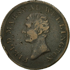 Coin, Ireland, Wellington, Halfpenny Token, 1805, Dublin, Rare, VF(30-35)