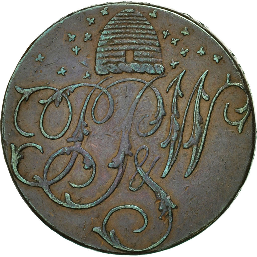 Coin, Great Britain, Dorset, Halfpenny Token, 1793, Sherborne, EF(40-45), Copper