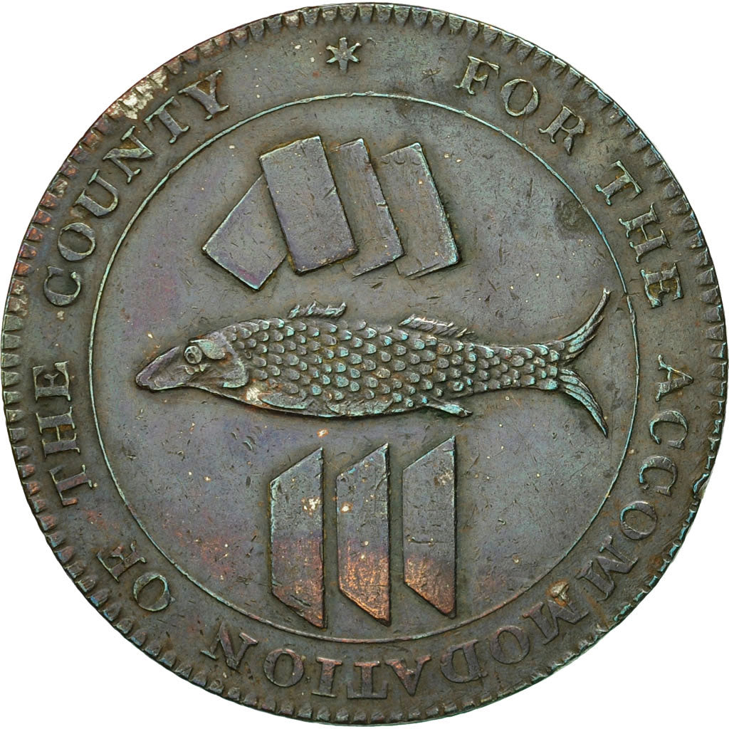 Monnaie, Grande-Bretagne, Cornouailles, Scorrier House, Penny Token, 1811, TTB+
