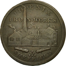 Coin, Great Britain, Phoenix Iron Works, Penny Token, 1813, Sheffield, EF(40-45)