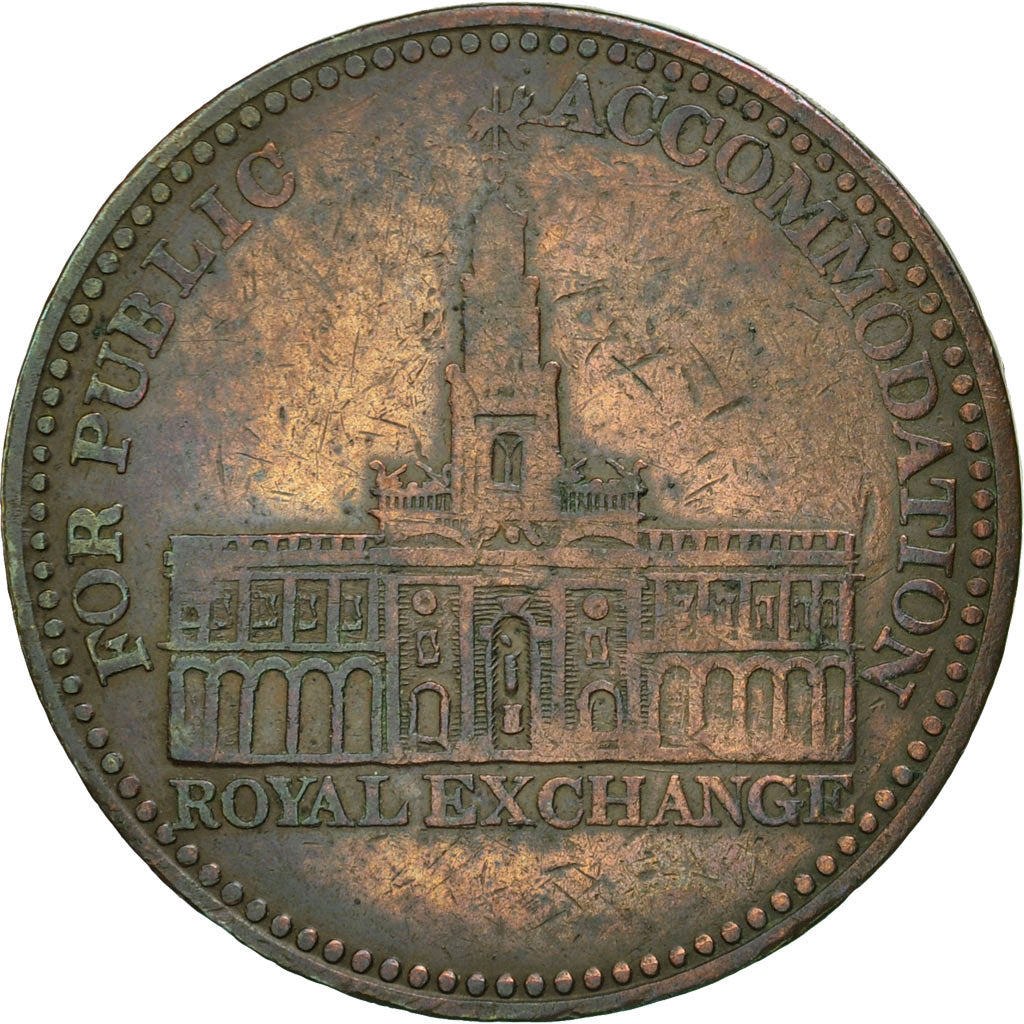 Moneta, Gran Bretagna, Non-Local, George III, Penny Token, 1812, MB, Rame