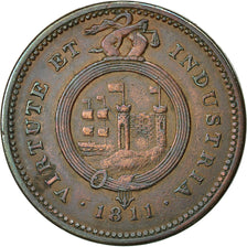 Monnaie, Grande-Bretagne, Bristol & South Wales, Penny Token, 1811, TTB, Cuivre