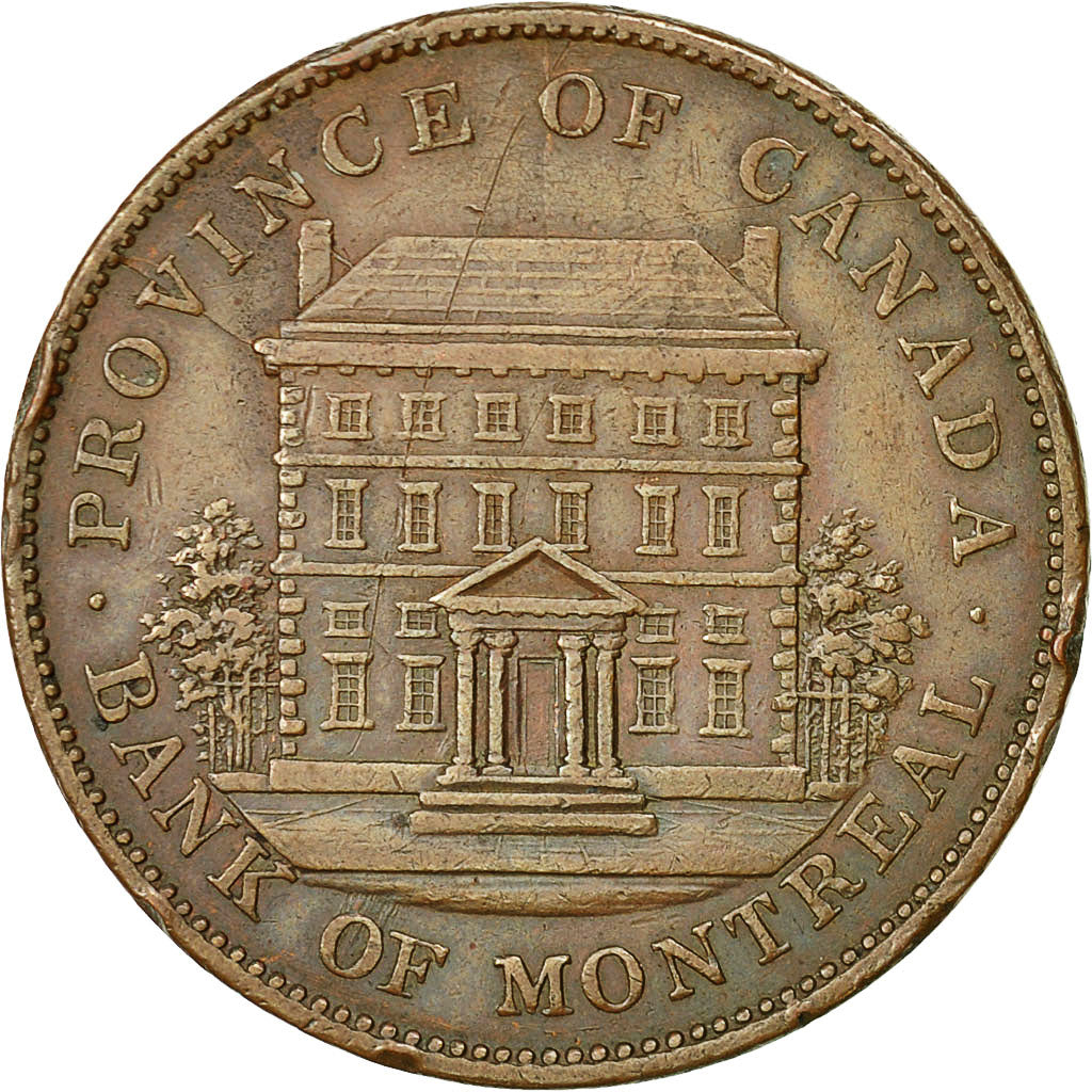 Coin, Canada, LOWER CANADA, 2 Sous, PENNY, 1842, Soho Mint, Birmingham