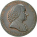 Moneda, Gran Bretaña, Cheshire, Halfpenny Token, 1791, Macclesfield, MBC, Cobre