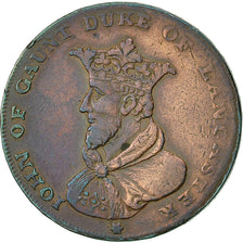 Coin, Great Britain, Lancashire, Halfpenny Token, 1794, Lancaster, VF(30-35)