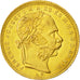 Münze, Ungarn, Franz Joseph I, 8 Forint 20 Francs, 1880, Kormoczbanya, VZ