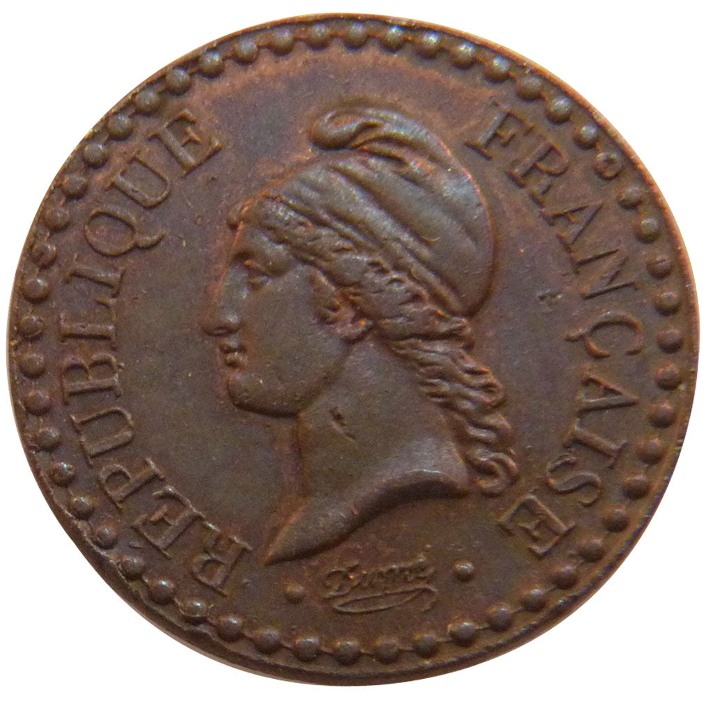 FRANCE, Dupré, Centime, 1849, Paris, KM #754, AU(55-58), Bronze, Gadoury #84, 2.