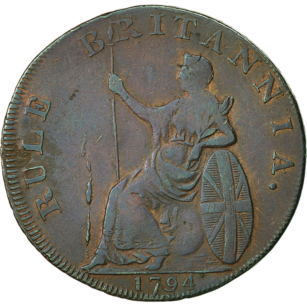 Coin, Great Britain, Hampshire, Halfpenny Token, 1794, Emsworth, VF(30-35)