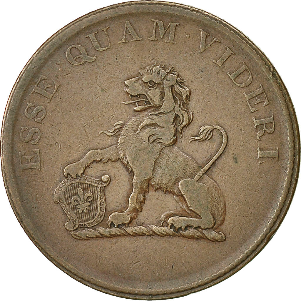 Coin, Great Britain, Hull Lead Works, Halfpenny Token, 1812, Hull, EF(40-45)